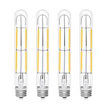 Lâmpada LED Bonlux T6.5 de filamento tubular 4W E17 regulável 6000K