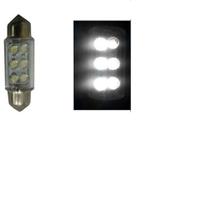 Lampada led branco torpedo 36mm 12v Lampada led branco torpedo 36mm 12v