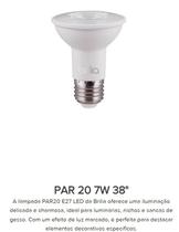 Lampada Led Brilia 7w 6500k Par20 Autovolt E27 307599 Lampada Led Brilia 7w 6500k Par20 Autovolt E27 307599