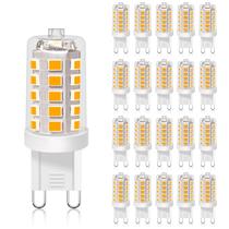 Lâmpada LED BUBO G9 3W 2700K branca macia 430lm 40W T4 120V pacote com 20
