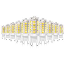 Lâmpada LED BUBO G9 3W 4000K Cool White 430 lúmens 120V, pacote com 10 Lâmpada LED BUBO G9 3W 4000K Cool White 430 lúmens 120V, pacote com 10