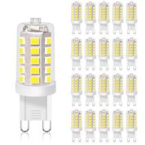 Lâmpada LED BUBO G9 3W 5000K Daylight 430lm 120V, não regulável, pacote com 20 unidades