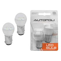 Lâmpada Led Bulb BAY15D 13V - Branco