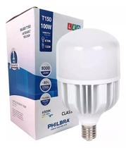 Lâmpada LED Bulbo 100w 6500k Branco Frio Alta Potência - Philbra