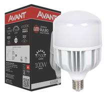 Lâmpada Led Bulbo 100w E40 Branca Frio Hp Alta Potência Avant Lâmpada Led Bulbo 100w E40 Branca Frio Hp Alta Potência Avant