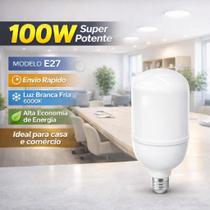 Lâmpada LED Bulbo 100W Super Branca Econômica Bivolt - Luxor