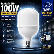Lâmpada LED Bulbo 100W Super Branca Econômica Bivolt Lâmpada LED Bulbo 100W Super Branca Econômica Bivolt