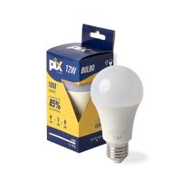 Lâmpada LED Bulbo 12W Bivolt E27 6500K Frio Pix Iluminação