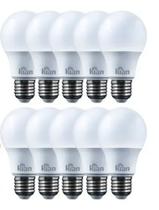 Lampada led bulbo 12w e-27 kit com 10 kian - 6k branco frio