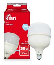 Lâmpada Led Bulbo 20w, 30w, 40w, 50w E27 Bivolt 6500K Branco Frio