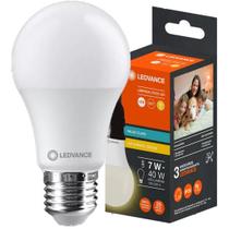Lampada Led Bulbo 7w Luz Quente 3000K Amarela Bivolt Lampada Led Bulbo 7w Luz Quente 3000K Amarela Bivolt