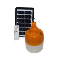 Lâmpada Led Bulbo 80W Com Placa Solar