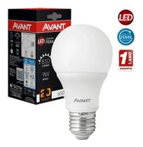 Lampada led bulbo 9w = 60w soquete e27 bivolt avant Lampada led bulbo 9w = 60w soquete e27 bivolt avant