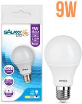Lâmpada Led Bulbo 9W 6500K BIVOLT Alta Potência - Galaxy Led