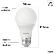Lâmpada Led Bulbo 9w 6500k E27 - Avant Lâmpada Led Bulbo 9w 6500k E27 - Avant