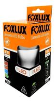 Lampada led bulbo 9w 6500k foxlux - 5 peças