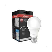 Lâmpada Led Bulbo 9W Avant 6500K Luz Branca Bivolt E27 Monte seu Kit Escolha a Quantidade 1, 3 ou 5 Und Lâmpada Led Bulbo 9W Avant 6500K Luz Branca Bivolt E27 Monte seu Kit Escolha a Quantidade 1, 3 ou 5 Und