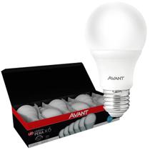 Lâmpada Led Bulbo 9W Avant Luz Branca 6500K Bivolt (Pack c/ 6un.)