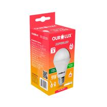Lampada Led Bulbo 9w Superled Ouro Biv 6500k Ourolux