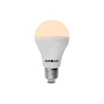 Lâmpada Led Bulbo 9w Superled Ouro Bivolt 3000k Ourolux