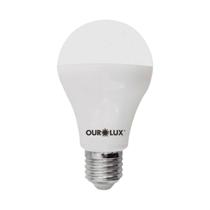 Lâmpada Led Bulbo 9w Superled Ouro Bivolt 6500k Ourolux
