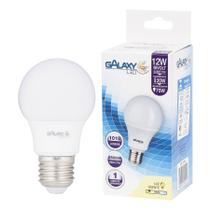 Lampada led bulbo a60 12w branco quente 3000k bivolt e27 - galaxy led Lampada led bulbo a60 12w branco quente 3000k bivolt e27 - galaxy led
