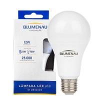 Lâmpada Led Bulbo A60 12W E27 Bivolt 6500K Luz Fria