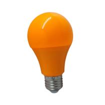 Lâmpada LED Bulbo A60 9W Anti-Inseto Laranja E27 Bivolt