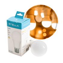 Lâmpada LED Bulbo A60 Dimerizável Stella 9,8W 2700K E27 Bivolt ST846