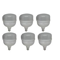 Lampada led bulbo alta pot 50w led bee 6 peças