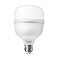 Lampada led bulbo alta potencia 50w elgin 6500k branco frio
