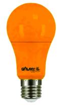 Lâmpada Led Bulbo Anti-Insetos A60 Laranja 9W Bivolt - Galaxy Led