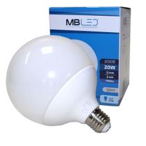 Lâmpada Led Bulbo Balloon Leitosa Globo G120 20w E27 Bivolt - MBLED / Nordecor