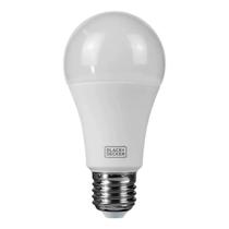 Lâmpada LED Bulbo Black+Decker Branca 9W Bivolt Base E27