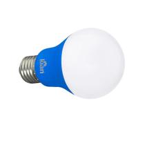 Lampada led bulbo colorida 7w azul foxlux