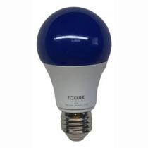 Lâmpada Led Bulbo Colorida Foxlux 7w Cor Azul Lâmpada Led Bulbo Colorida Foxlux 7w Cor Azul