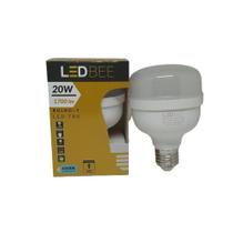 Lampada LED bulbo E27 Alta Potencia T80 20w branca LEDBee