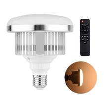 Lâmpada LED Bulbo Fotográfica 150W Bivolt Luz de Estúdio com Controle Remoto