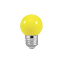 Lâmpada Led Bulbo G45 5W Amarela Repelente Decoração Lâmpada Led Bulbo G45 5W Amarela Repelente Decoração