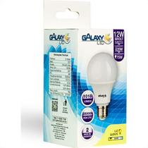 Lampada Led Bulbo Galaxy A60 12W 3000K 1009R - Kit C/10