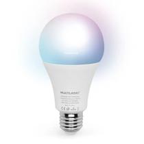 Lâmpada LED Bulbo Inteligente Multilaser Liv Colorida Dimerizável Wi-Fi SE224
