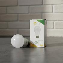 Lâmpada Led Bulbo Luz Sollar A55 Bivolt 6500k