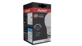 Lâmpada Led Bulbo Pera 12W E27 1050 Lumens Branco Frio 6500K Bivolt YS1055 - Avant 272081374