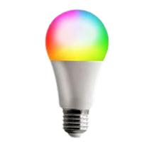 Lampada led bulbo smart wifi 9w bivolt rgb-w