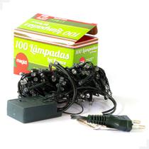 Lâmpada Led c/100L Branca sequencial c8,3cm / 127v - 0,03A / 4w Magizi