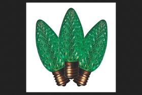 Lâmpada LED C9 Holiday Bright Lights Green 0,6 W 120 V, pacote com 25 Lâmpada LED C9 Holiday Bright Lights Green 0,6 W 120 V, pacote com 25