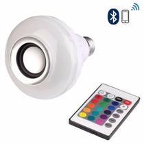 Lâmpada Led Caixa De Som Bluetooth Musical Com Controle Rgb Lâmpada Led Caixa De Som Bluetooth Musical Com Controle Rgb