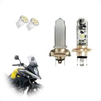 Lâmpada Led Chip H4 1860 Stallion Foco Duplo G310R 2017 2018 2019 2020 2021 2022 2023 2024 Lâmpada Led Chip H4 1860 Stallion Foco Duplo G310R 2017 2018 2019 2020 2021 2022 2023 2024