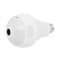 Lâmpada LED com Câmera de Segurança Panorâmica Wi-Fi HD 3W Luz Branca Neutra L&D