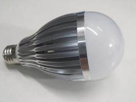 Lâmpada Led com Corpo de Metal e Bulbo - 12 watts (12w) - Branco Frio - 12 volts (12v) - LMS-LMP12BF-12V